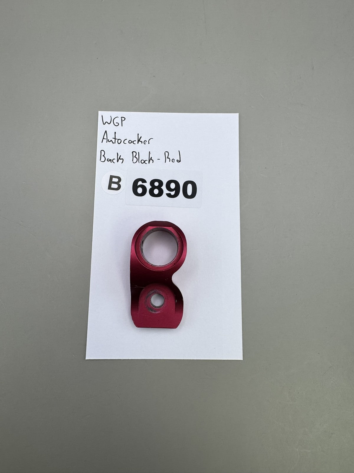 WGP Autococker Back Black Red