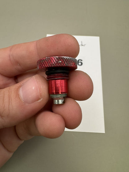 Shocktech Paintball Intimidator Ram Cap Red