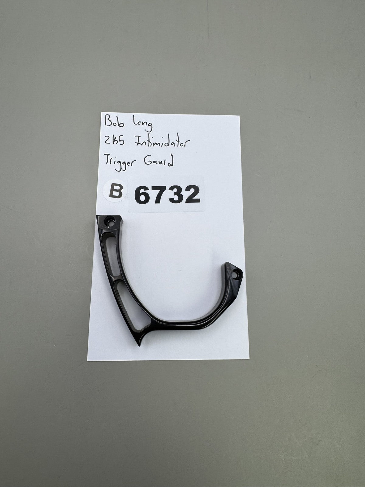 Bob Long Intimidator Trigger Guard Black
