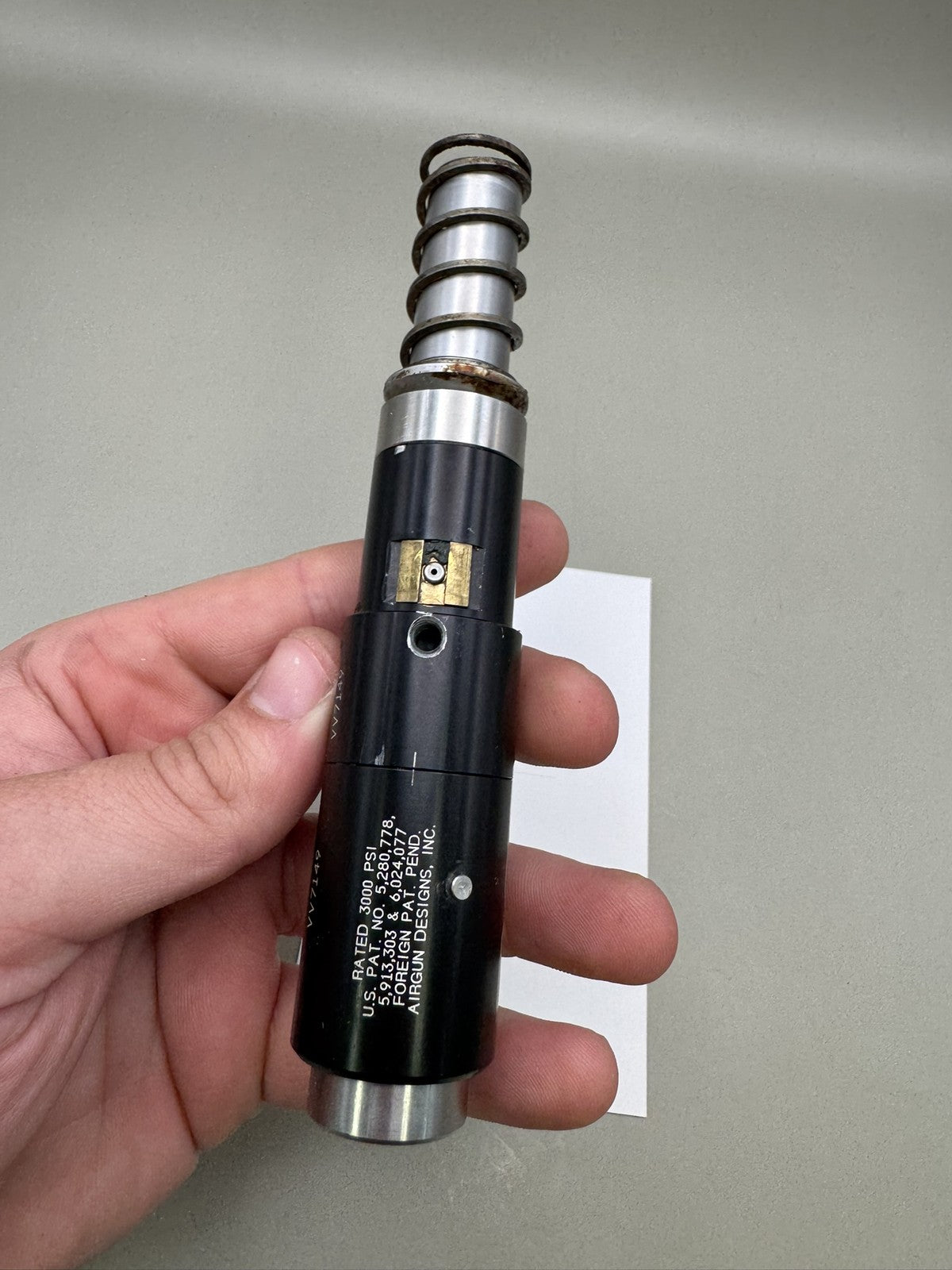 AGD Automag X Valve Level 10 Bolt Black