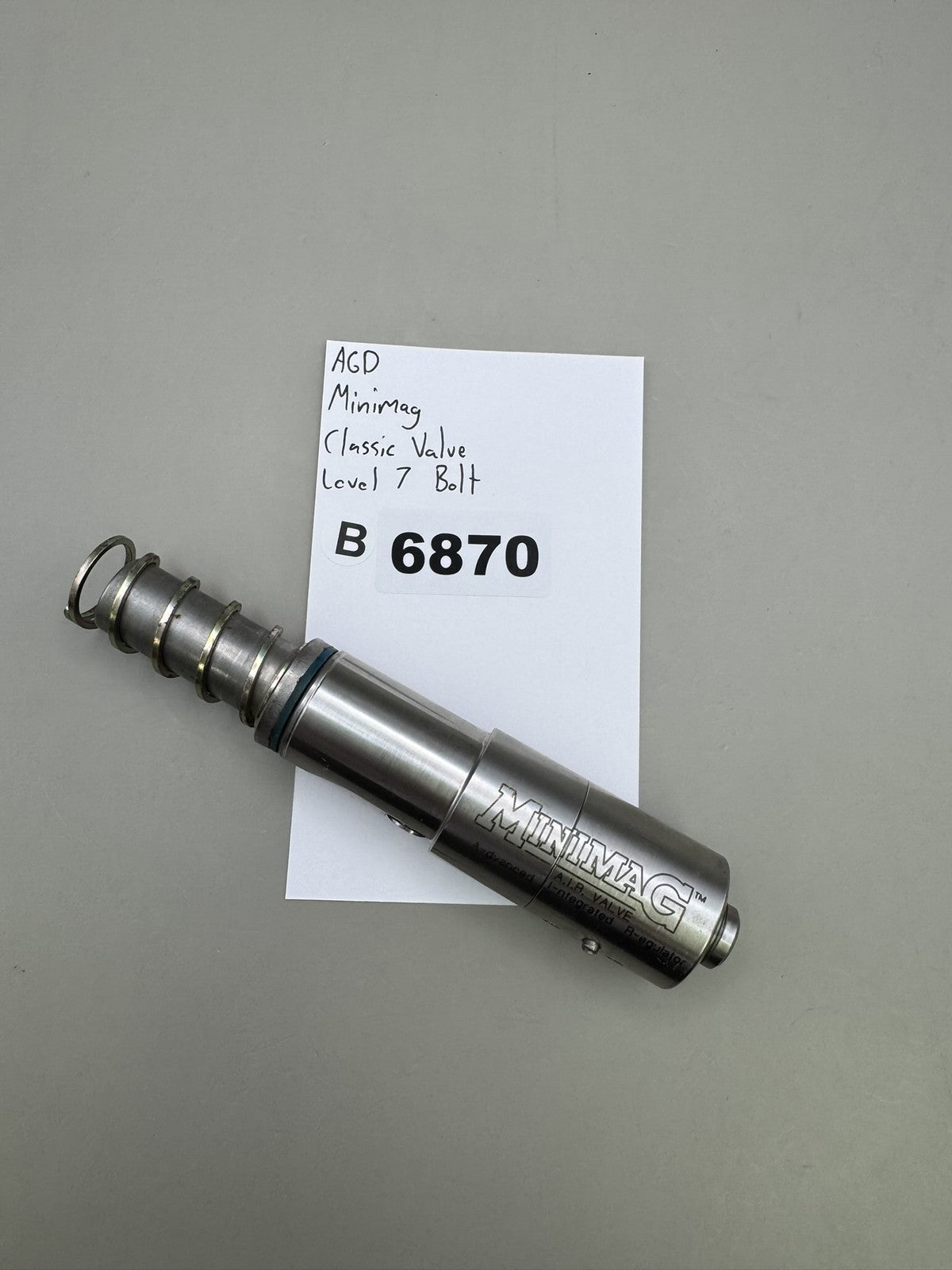 ACD MiniMag Classic Valve Level 7 Bolt Silver