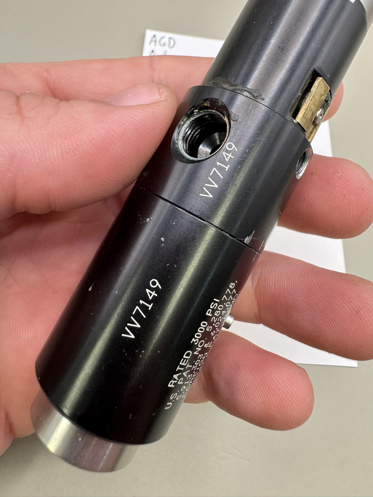 AGD Automag X Valve Level 10 Bolt Black