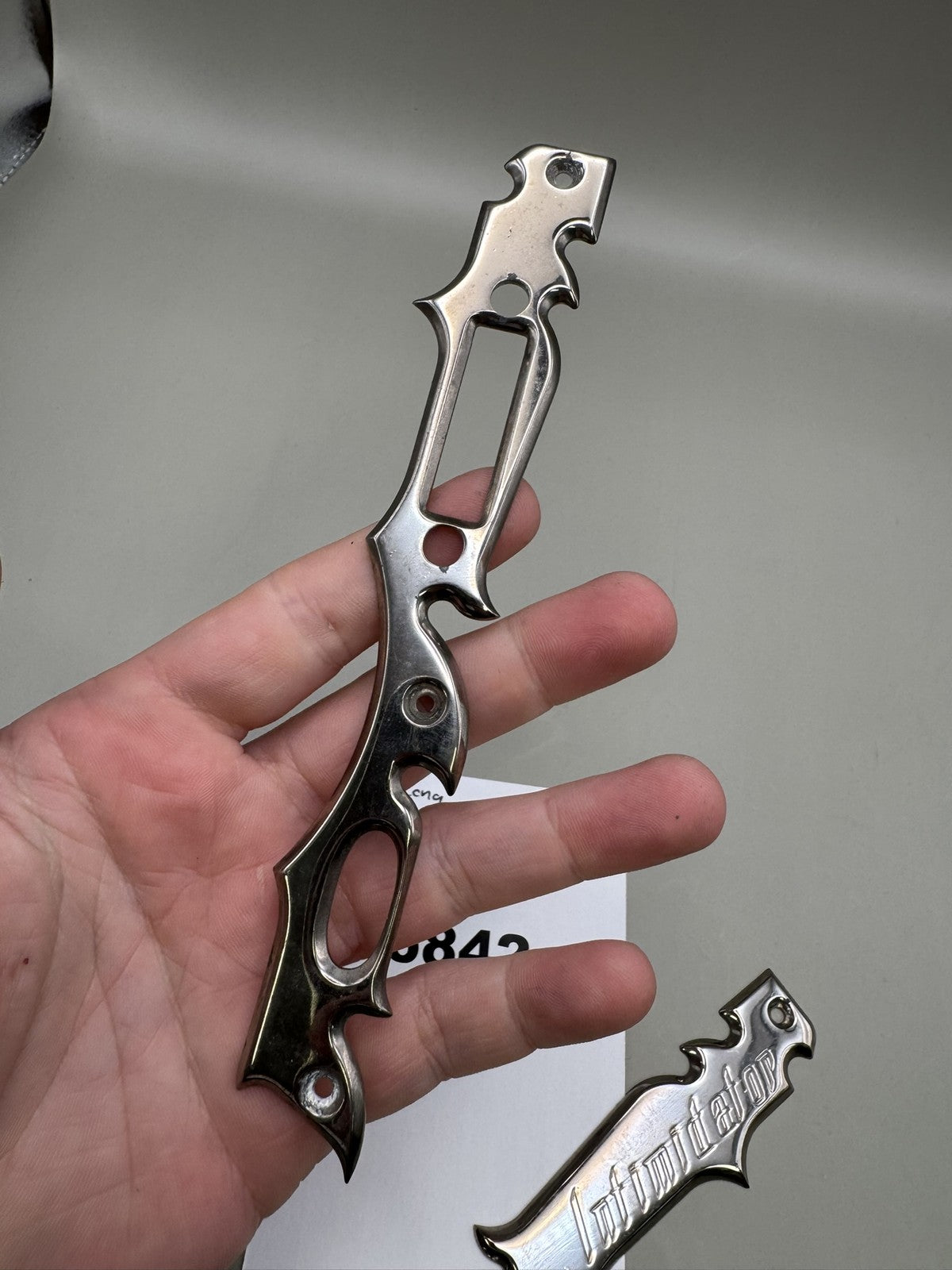 Bob Long Intimidator 2k2 Frame Panels Chrome
