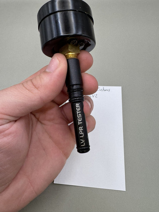 Super Stanchy Customs Planet Eclipse LV1 LV2 Pressure Tester Black