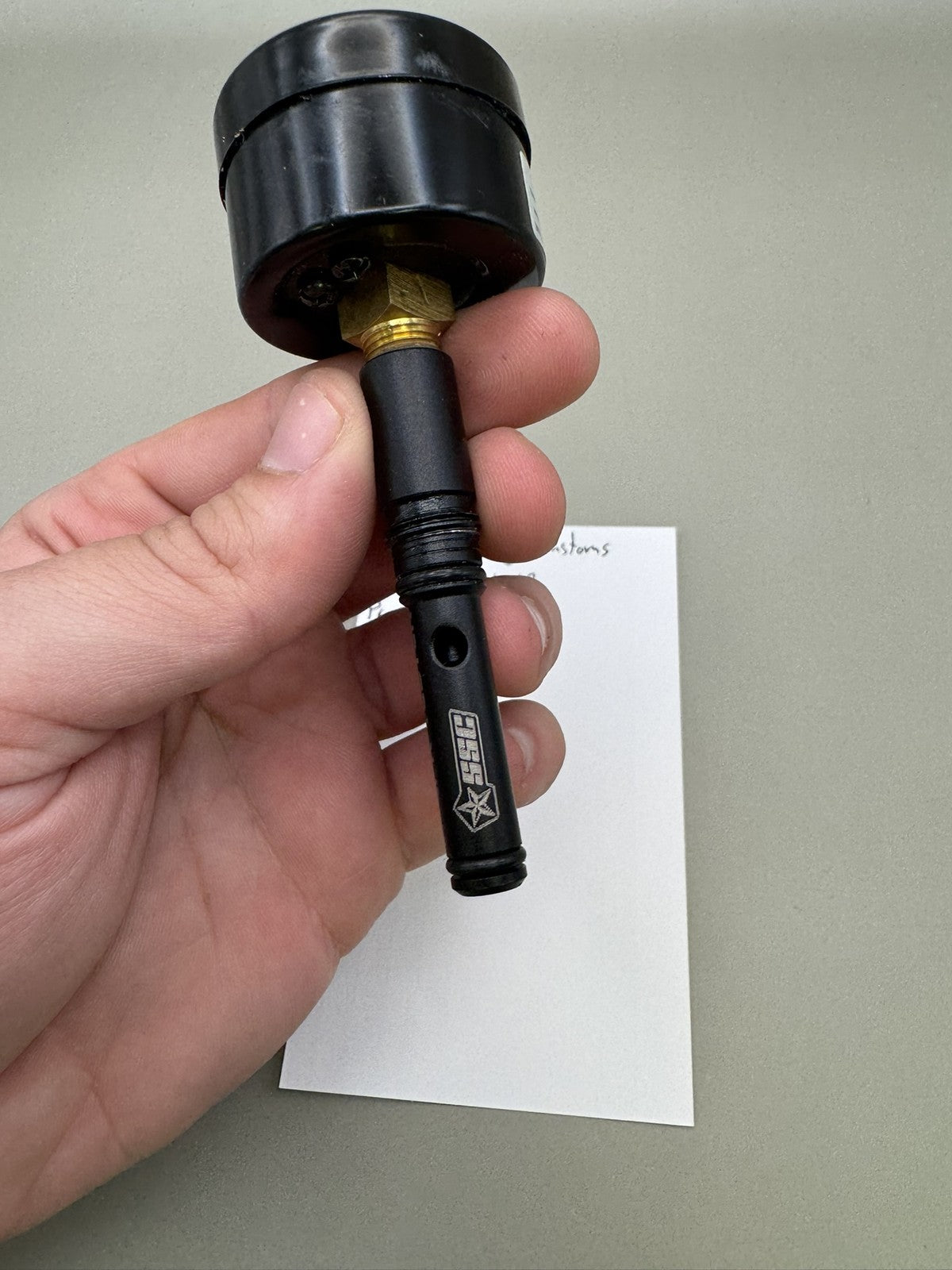 Super Stanchy Customs Planet Eclipse LV1 LV2 Pressure Tester Black