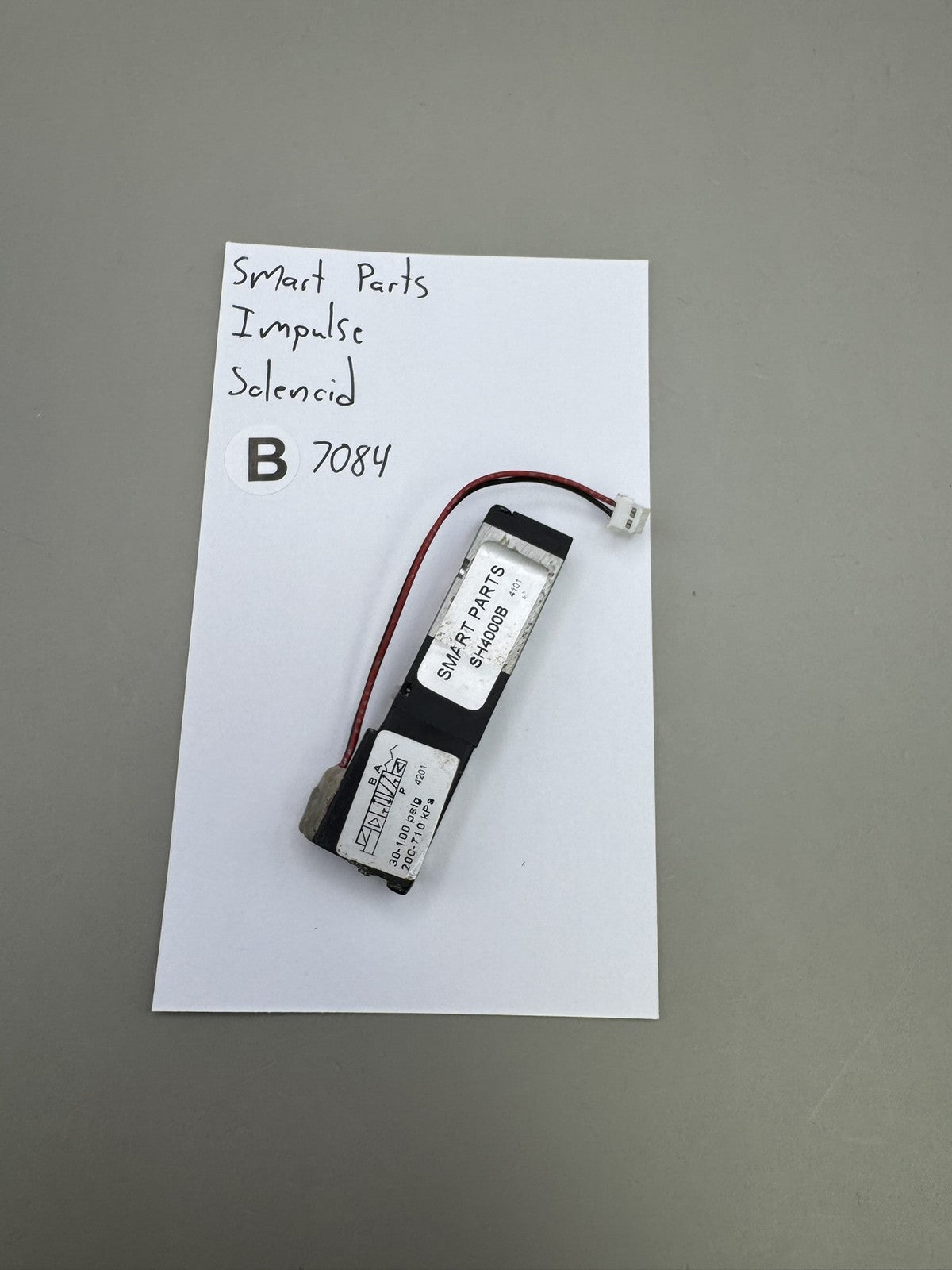 Smart Parts Impulse Solenoid Black