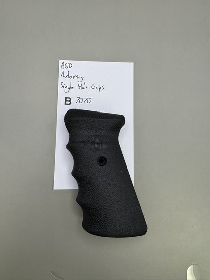 AGD Automag Single Hole Grips Black