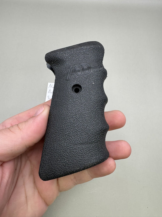 AGD Automag Single Hole Grips Black