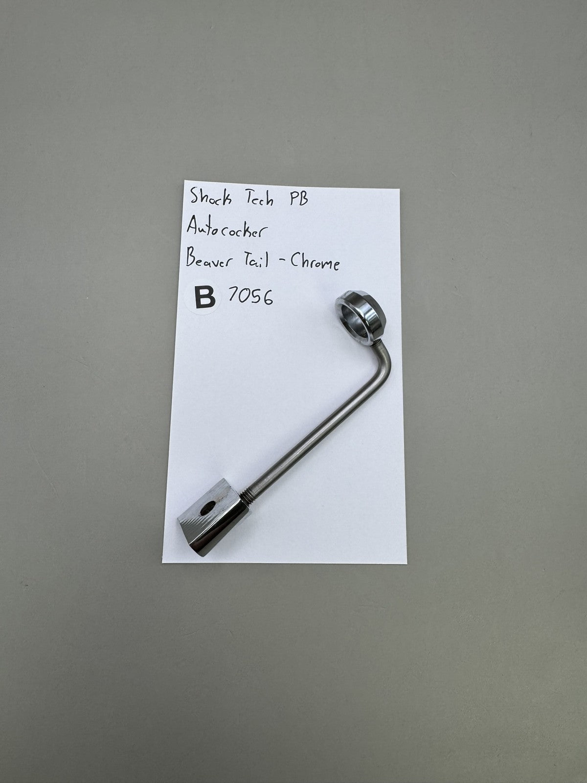 Shocktech Paintball Autococker Beaver Tail Chrome