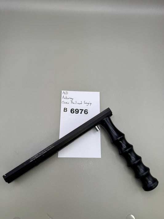 AGD Automag Classic Paintball Rail and Foregrip Black