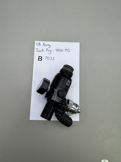 HK Army Tank Regulator 4500 PSI Black