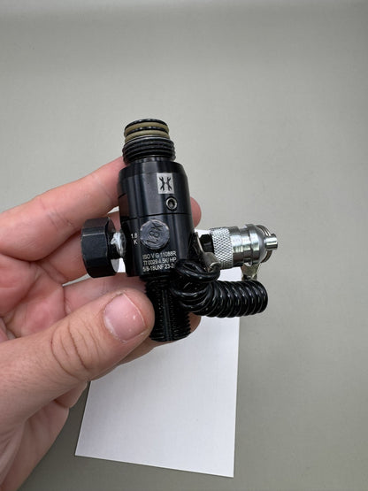 HK Army Tank Regulator 4500 PSI Black