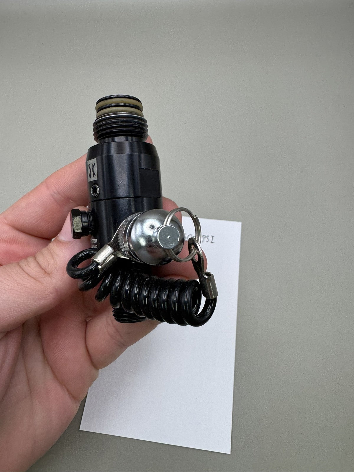 HK Army Tank Regulator 4500 PSI Black