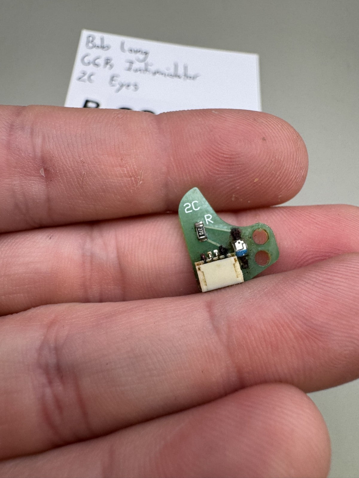 Bob Long G6R Intimidator 2C Eyes Circuit Board Green