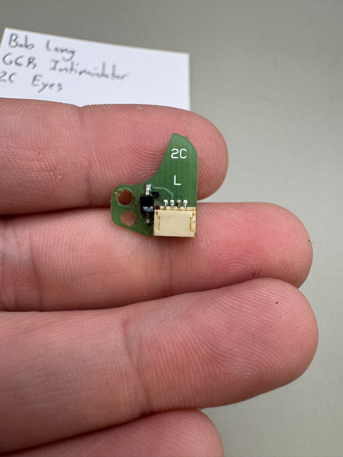 Bob Long G6R Intimidator 2C Eyes Circuit Board Green
