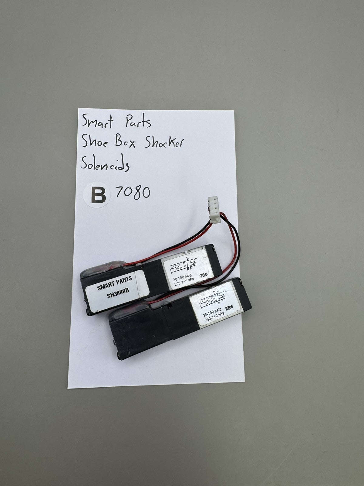 Smart Parts SH3000B Shoebox Shocker Solenoids Black