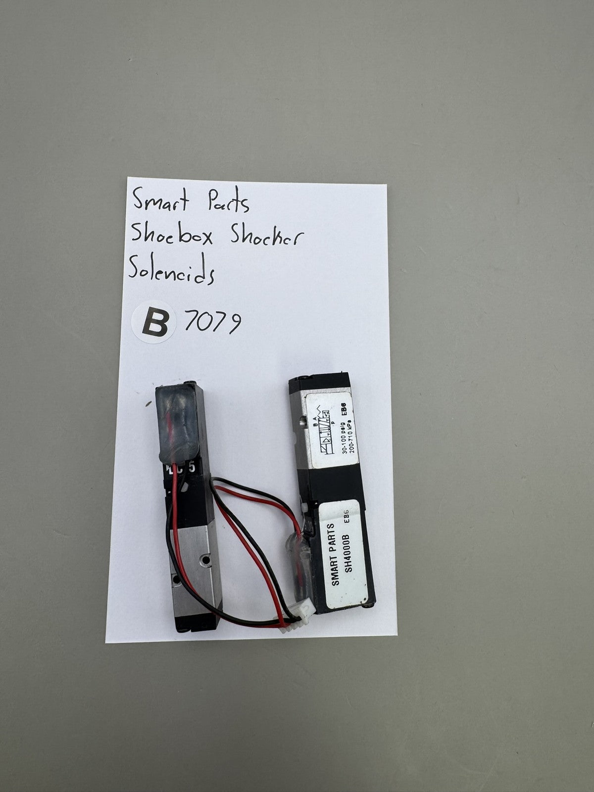Smart Parts Shocker Solenoids Black