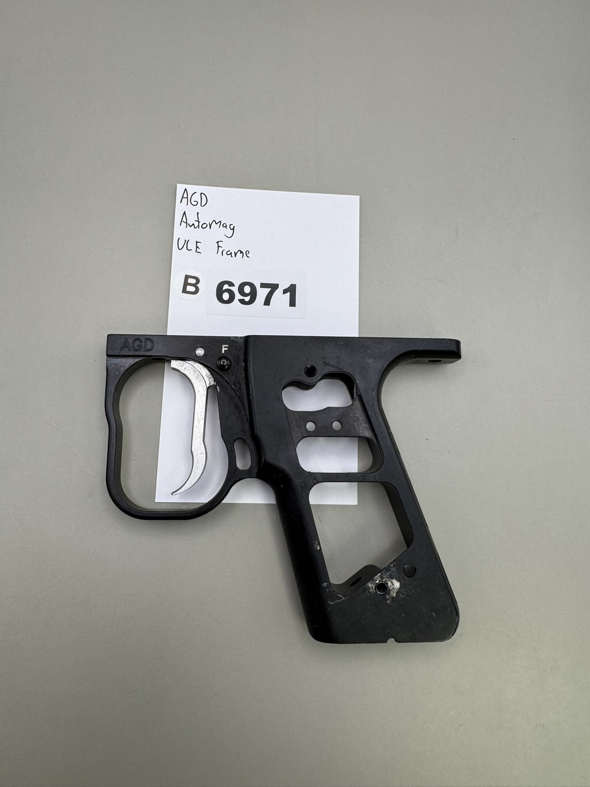 AGD Automag ULE Paintball Trigger Frame Black