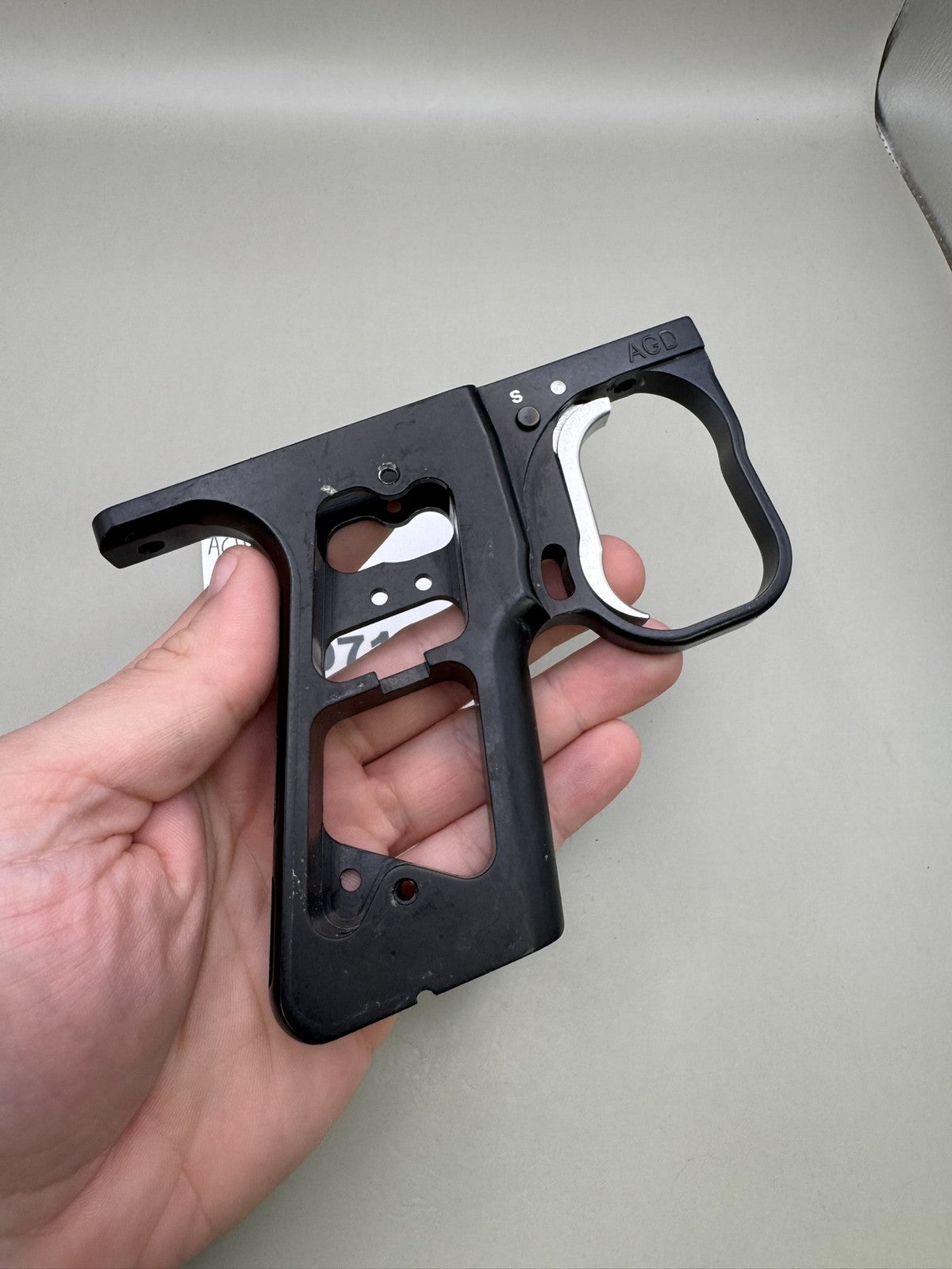 AGD Automag ULE Paintball Trigger Frame Black