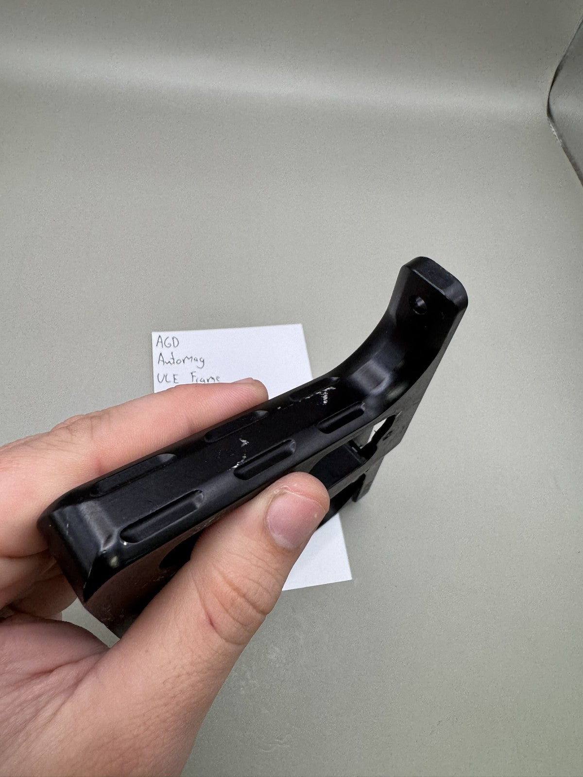 AGD Automag ULE Paintball Trigger Frame Black