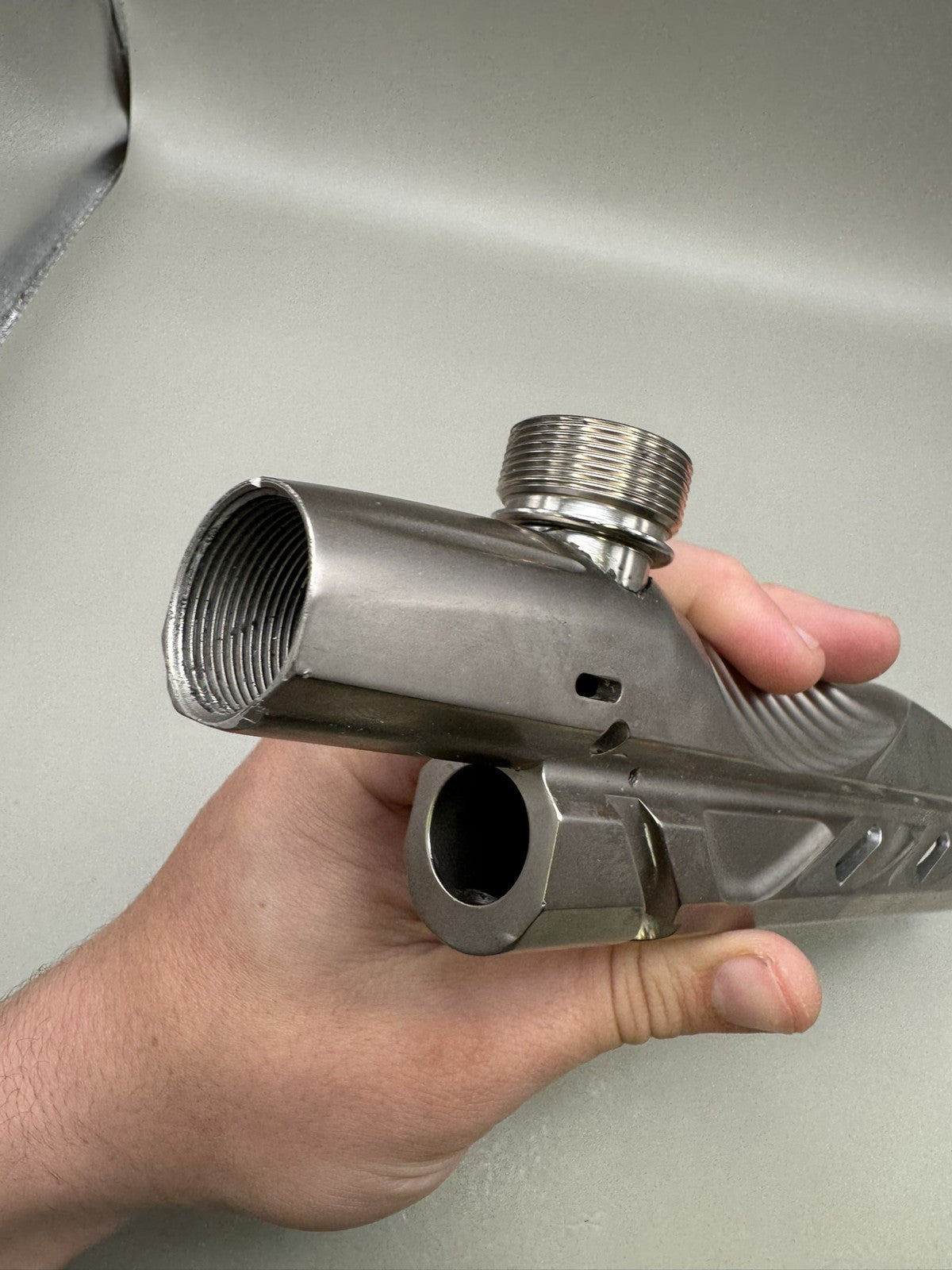 Bob Long 2k2 Intimidator Body Custom Milling Silver