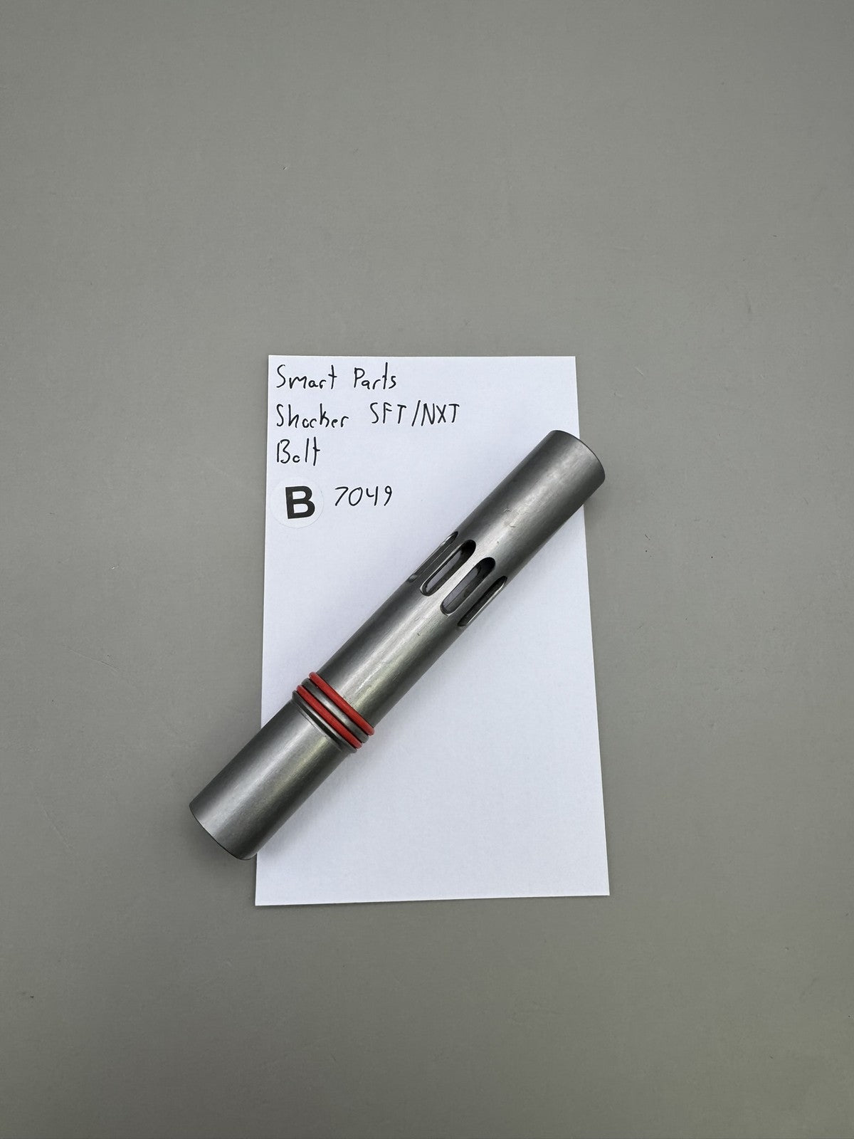 Smart Parts Shocker SFT NXT Bolt Silver – Curated Paintball
