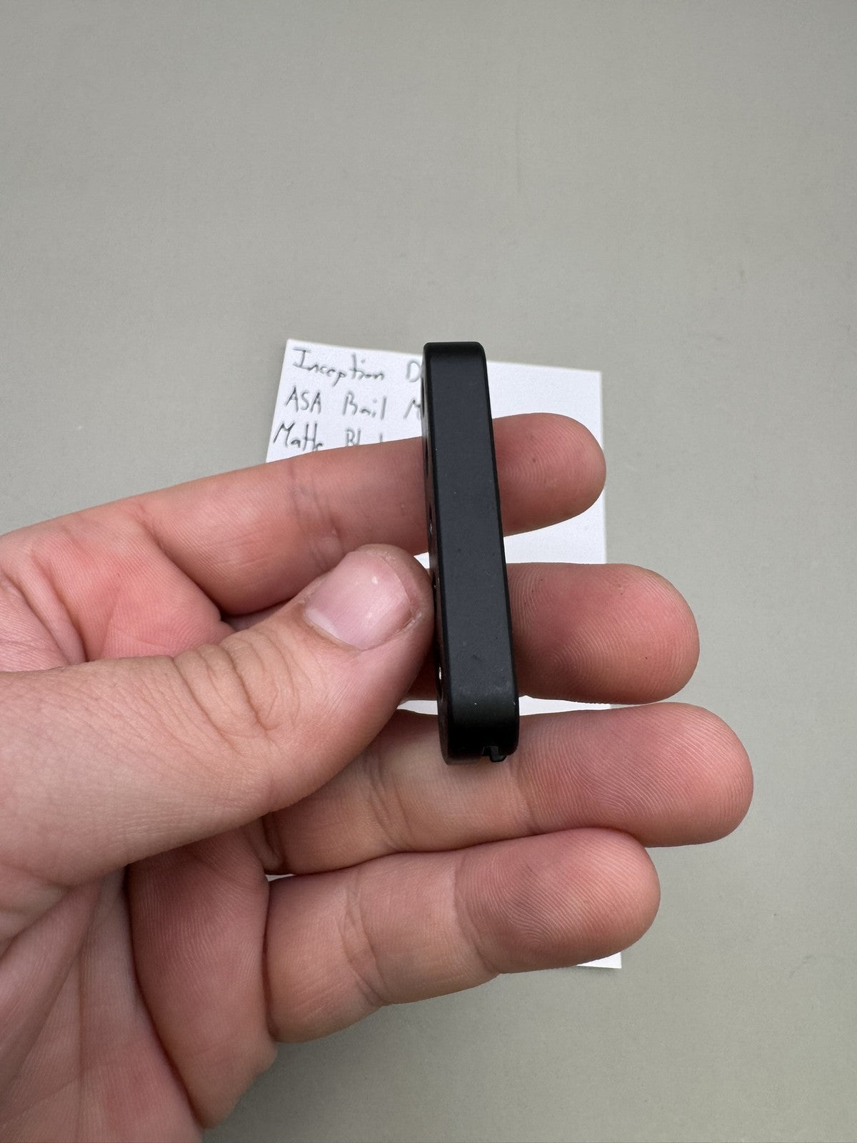 Inception Designs ASA Rail Mount Matte Black