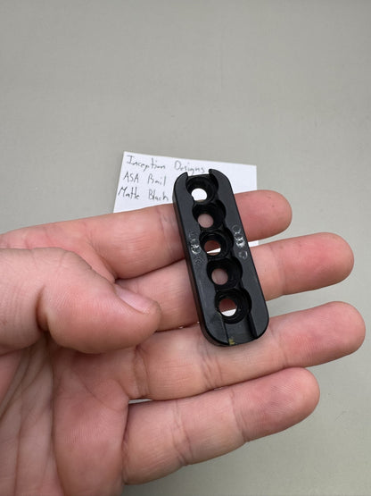 Inception Designs ASA Rail Mount Matte Black