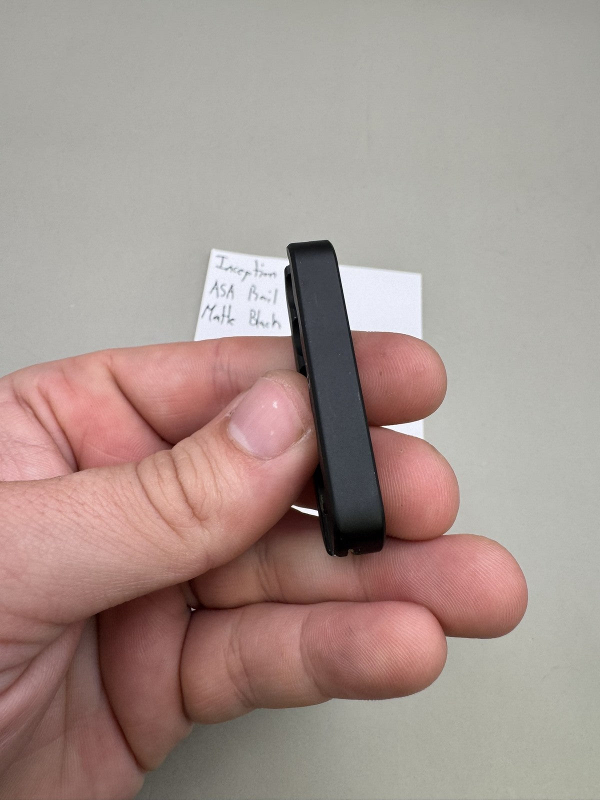 Inception Designs ASA Rail Mount Matte Black