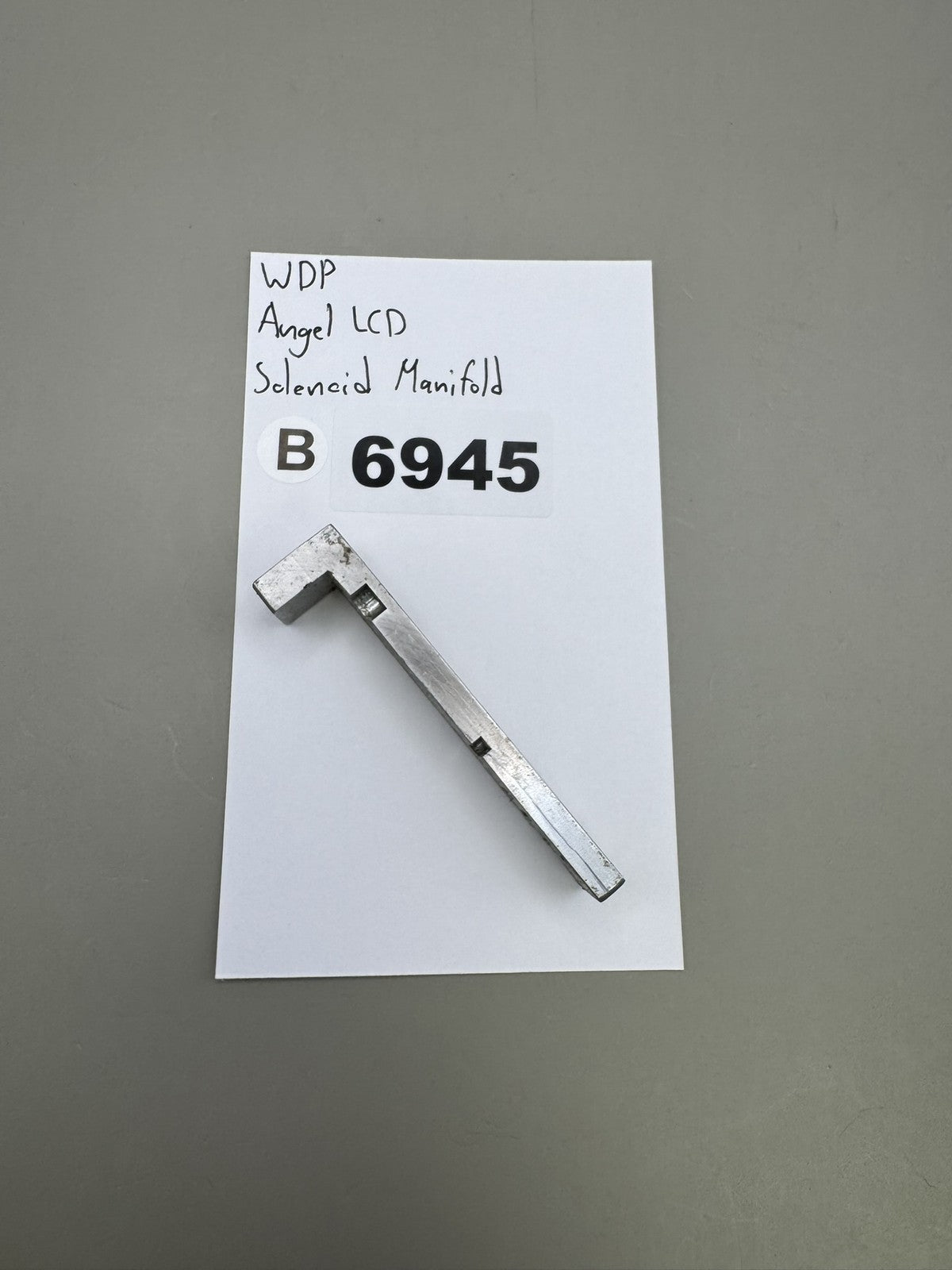 WDP Angel LCD Solenoid Manifold Silver
