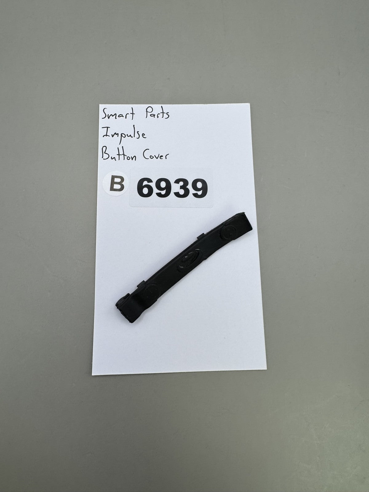 Smart Parts Impulse Button Cover Black
