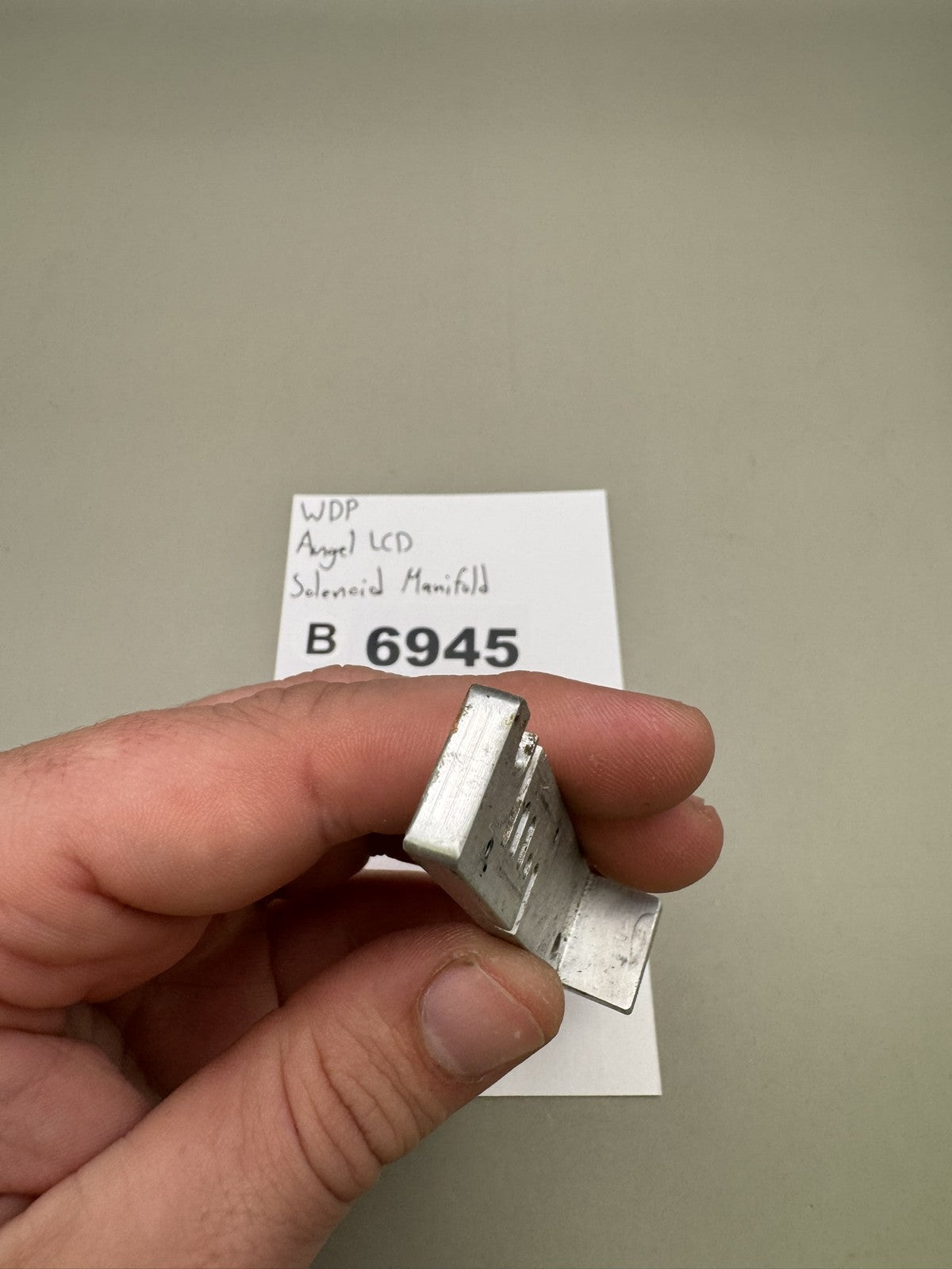 WDP Angel LCD Solenoid Manifold Silver