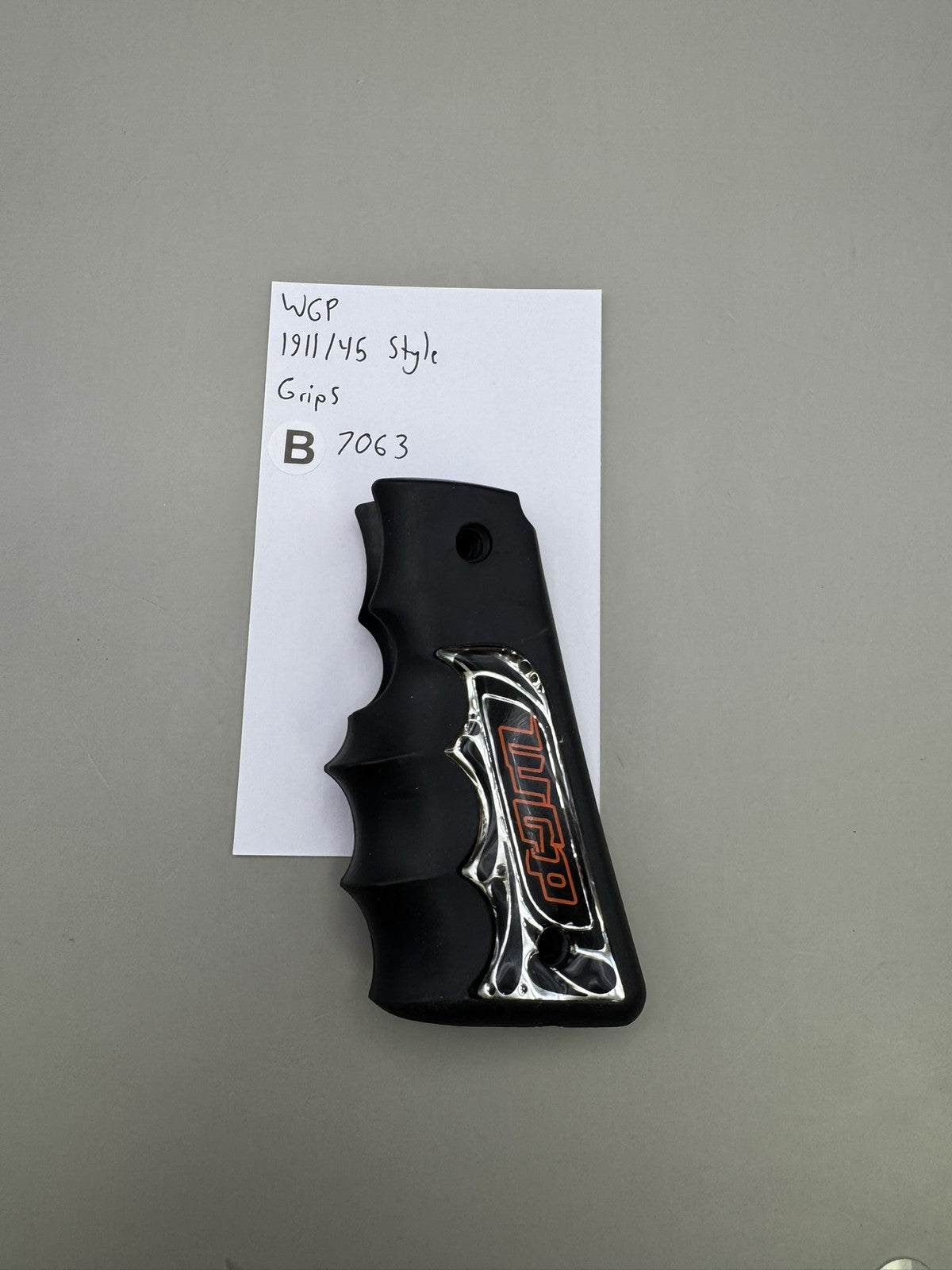 WGP 1911/45 Style Grips Black