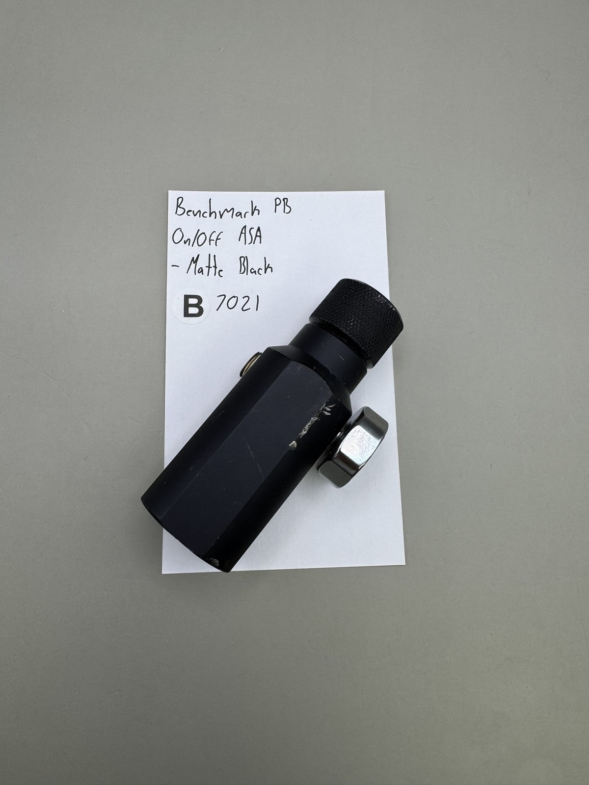 Benchmark Paintball ASA Matte Black